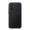 For Redmi Note 10 Pro / Note 10 Pro Max Litchi Leather Magnetic Full Coverage Shockproof Phone Case(Black)