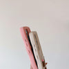 For Samsung Galaxy S23 Ultra 5G Cartoon Sausage Mouth TPU Phone Case with Bead Chain(Pink)