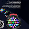 LOKMAT APPLLP 1.43-inch 2G + 32G Android SIM Card 4G Full Network WiFi Smart Watch(Black)