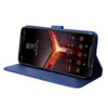 For Asus ROG Phone II ZS660KL Diamond Texture Leather Phone Case(Blue)