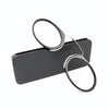 Mini Clip Nose Style Presbyopic Glasses without Temples, Positive Diopters:+2.50(Black)