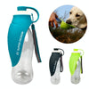 Portable Dog Water Bottle 580ml - Green - Leakproof Travel Cup