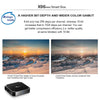 X96 mini 4K*2K UHD Output Smart TV BOX Player with Remote Controller without Wall Mount, Android 7.1.2 Amlogic S905W Quad Core ARM Cortex A53 2GHz, RAM: 1GB, ROM: 8GB, Supports WiFi, HDMI, TF(Black)