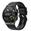 E300 1.32 Inch Screen TPU Watch Strap Smart Health Watch Supports Body Temperature Monitoring, ECG monitoring blood pressure(Black)