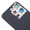 iPhone 15 Pro Max Glass Back Cover Grey with Lens Cover