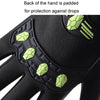 LANYIER Fall Winter Men Outdoor Motorcycle Gloves Riding Warm Windproof Anti-Slip Waterproof Touch Screen Gloves, Size: Average(Red)