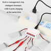 One To Six 3.7V Lithium Battery Drone USB Charger, Color: Green XH4.0 Port