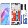 Honor X40 LCD Screen & Digitizer Assembly (Blue) with Frame
