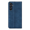 For Samsung Galaxy A26 Retro-skin Magnetic Suction Leather Phone Case(Dark Blue)