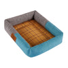 Cooling Pet Mat 40x30cm Grey Blue - Breathable Summer Bed