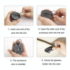 2 In 1 Car Glasses Holder Air Outlet Sun Visor Bill Holder(DM-113)
