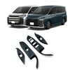 For Toyota 2022 VOXY/Noah 90 Series Right-hand Drive Glass Switch Panel Modification Sticker(Piano Black)