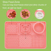 Silicone Slow Feeder Dog Mat Grey - Suction Cup Lick Mat