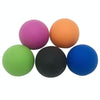 Fascia Ball Deep Muscle Relaxation Plantar Acupoint Massage Fitness Mini Yoga Ball Massage Ball, Specification:Single Ball(Black)