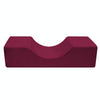 False Eyelashes Grafting Pillow U-Shaped Beauty Eyelash Pillow(Velvet  Wine Red)