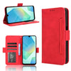 For Samsung Galaxy A16 5G Skin Feel Calf Texture Card Slots Leather Phone Case(Red)