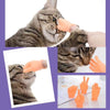6pcs Cat Finger Puppet Toys, Rubber Kitten Play Toys, Interactive Pet Toys