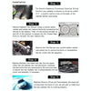 7 inch 12V 80W Car Powerful Transmission Oil Cooling Fan with Mounting Accessorie