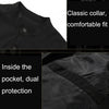 CJH1927 Leisure Loose Wild Men Upper Outer Garment Coat, Size: 8XL(Black)