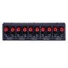 1 In And 4 Out Amplifier Sound Speaker Distributor, 4-Area Sound Source, Signal Distribution Panel, Single Audio Input, 300W Per Channel