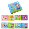 3 PCS EVA Fun Bath Book For Infants Children Playing In Water Early Education Cloth Book Bath Toy(Numbers Learning)