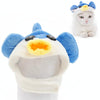 Pufferfish Cat Hat, Soft Velvet, Size S (25-30cm)