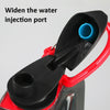 700ml Outdoor Sports Collapsible Kettle Leakproof Drinking Water Bag with Carabiner(Black)