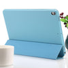 For iPad Air 3 10.5 inch Horizontal Flip Smart Leather Case with Three-folding Holder(Sky Blue)