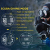 NORTH EDGE AQUA 100m Waterproof Scuba Diver Smart Watch, Support Luminous Display & Compass Mode