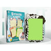 Children Fluorescent Drawing Board Multifunctional Writing Board Early Education Graffiti Board(Zebra)