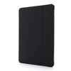 For iPad Mini 4 Airbag Horizontal Flip Leather Case with Three-fold Holder (Black)