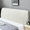 Polar Fleece Elastic Full Covered Headboard Dust Cover, Size:180cm(Beige)