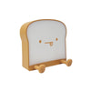 F-L-01 Toast Bread Night Light With Mobile Phone Holder Children Bedroom Timing Sleep Light(Gluttonous)
