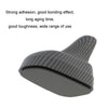 Car Decoration Shark Fin Modified Antenna Roof Tail Wing, Specification: Black Carbon Pattern