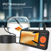 T29 5 inch IPS Screen 5.5mm Dual Lens IP67 Waterproof Industrial Endoscope With Bracket, Length:3.5m