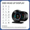 OBD2+GPS HUD Car Head-Up Display Speedometer + Navigation