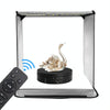 14.6cm Remote USB Electric Rotating Turntable Display Stand, Load: 10kg(White)