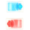 Dog Shampoo Dispensing Massage Brush - Silicone Pet Bath Brush (Random Colour)
