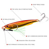 3 PCS PROBEROS LF103 Simulation Metal Sea Fishing Bait, Specification: 30g(C Luminous With Hook)