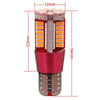 2 PCS T10 5W 285LM Pink Light 57 SMD 4014 LED Error-Free Canbus Car Clearance Lights Lamp, DC 12V