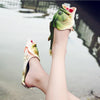 Fish Style EVA Material Summer Beach Sandals Simulation Fish Beach Slippers for Children and Women, Size: 35#