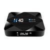 H40 4K Ultra HD Smart TV BOX Android 10.0 Media Player with Remote Control, Quad-core, RAM: 4GB, ROM: 64GB(US Plug)