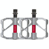 1 Pair PROMEND Mountain Bike Road Bike Bicycle Aluminum Pedals(PD-R87 Titanium)