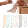 Baby Stockings Anti-Mosquito Thin Cotton Baby Socks, Toyan Socks: S 0-1 Years Old(Light Green Cucumber)