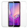 For Samsung Galaxy J6+ PC+TPU Ultra-Thin Double-Sided All-Inclusive Transparent Mobile Phone Case