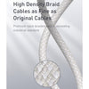 Baseus 20W Type-C / USB-C to 8 Pin PD High-density Braided Fast Charging Data Cable, Length: 2m(Black)