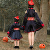 5812 Children Halloween Costumes Nightclubs Bars Carnival Parties Funny Role-Playing Horror Qing Dynasty Zombie Costumes, Size: M(Red Black)