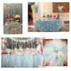 Tulle Roll 25 Yards 13cm Organza Laser Crafts Wedding Decoration Tulle Birthday Party Supplies(Blue)