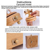 Christian Auditorium Shape Home Decor Originality  Wooden Musical  Boxes