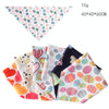 Pet Triangle Bib, Cartoon Cat & Dog Print (Style 02)